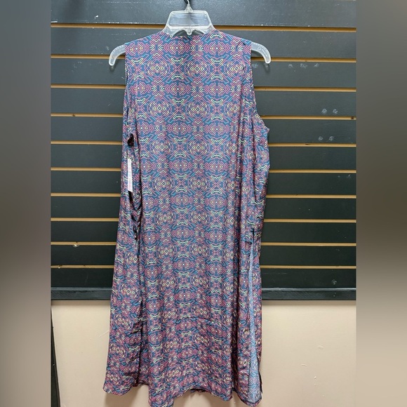 NWT Lularoe joy duster Colorful Sleeveless Open Cardigan - Picture 3 of 3